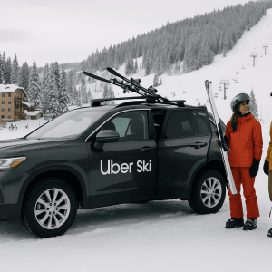Uber lance son service dédié aux stations de ski